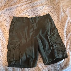 Old Navy Green Cargo Shorts
